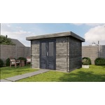 Lugarde Select Blokhut Barneveld 300x400cm - Keteldruk Grijs
