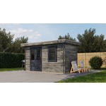 Lugarde Blokhut BP89b 750x300 cm - 44 mm