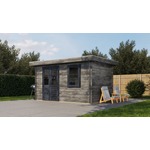 Lugarde Select Blokhut Nijmegen 300x200cm - Onbehandeld