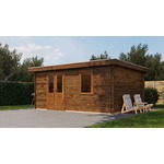 Lugarde Select Blokhut Wassenaar 300x250cm - Keteldruk Bruin