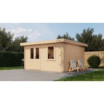 Lugarde Select Blokhut Amersfoort 300x300cm - Onbehandeld