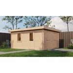 Lugarde Blokhut B14 300x400 cm - 44 mm