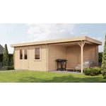 Lugarde Blokhut B23 500x400 cm - 44 mm