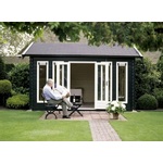 Lugarde Blokhut B8 350x350 cm - 44 mm