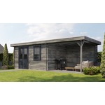 Lugarde Blokhut B6 250x300 cm - 44 mm
