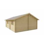 Blokhut/Tuinhuis Speuld 250x200 cm- Plat dak- Hout- Woodpro