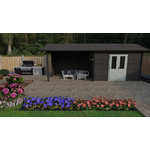 Woodpro Blokhut/Tuinhuis Rohel 750x250 cm
