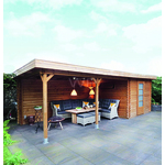 Woodpro Blokhut/Tuinhuis Voske 700x300 cm