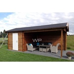 Woodpro Blokhut/Tuinhuis Ekeren 600x300 cm