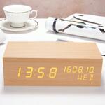 Houten klok Bluetooth-luidspreker (Bluetooth-audiokwaliteit)