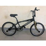 Royal 20" bmx tornado - mat zwart / brons zwarte banden