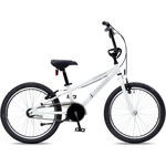 Bikefun 20 Inch 31 cm Unisex V-Brakes Matzwart