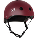 S-One - V2 Lifer Maroon Matte - Skate Helm S