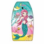 Gebro Bodyboard orka - kunststof - zwart/grijs - 82 x 46 cm - Bodyboard