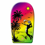 Bodyboard Swim Board Swim Board Light Surfboard 93 x 47 x 5.5 cm Rood