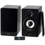 KEF Combi Deal LS50 Meta Boekenplank speaker + Bluesound Powernode N330 met HDMI- Draadloze Muziek Streaming-versterker - Grijs/Wit (met GRATIS speakerkabels)
