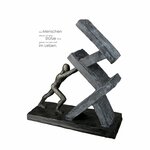 Polysculptuur boekensteun Holding