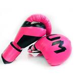 NW-036 Bokshandschoenen Volwassen Professionele Trainingshandschoenen Vechthandschoenen Muay Thaise vechthandschoenen grootte: 6oz (Zwart)