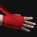 BONSEM Training Boksen Bandage voor volwassenen, Grootte: 2,5 m (Rood)