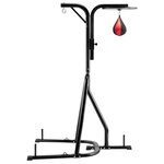 VEVOR 2 in 1 Heavy Duty bokszakframe bokszakstandaard boksen boksen staal 65kg