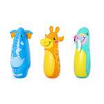 Opblaasbare boksbal met standaard voor kinderen Bestway dieren 89 cm