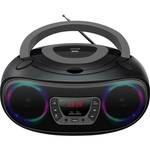 Denver TDC-280 - Boombox - DAB - FM - Radio - CD speler - AUX input - Klok - Wekker - Zwart