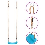 Hangstoel 80 cm antracietkleurig