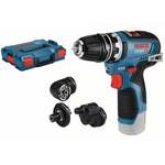 Bosch Blauw GSR 12V-35 FC accu/boorschroevendraaier + opzetstukken | 2x 3.0Ah accu&apos;s | in L-Boxx - 06019H3000