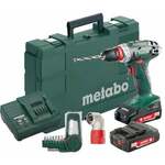Metabo BS 18 Quick Set 18 Volt accu-boorschroevendraaier 2.0Ah + Haaks opzetstuk - 602217870