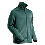 MASCOT Customized Fleecetrui rits - 22585-608 - bosgroen - maat M