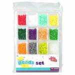 Trixie puppy halsbandset fuchsia/grafiet/indigo/groen/koraal/blauw