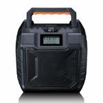 Perfectpro NETBOX PLUS oplaadbare batterijen internet radio, kleurenscherm, USB-mediaspeler en bluetooth. En regen-, stof- en vuilbestendig bouwradio