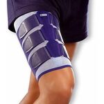 Bauerfeind MyoTrain Dijbeenbrace Bovenbeenbrace - 3 - Universeel - Grijs