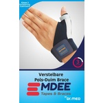 Push Sports 6432 Duimbrace - Antraciet - L - Rechts