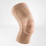 Bauerfeind GenuTrain met Siliconenboord Kniebrace - 6C - Universeel - Beige