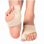 GO Medical Voorvoetsok Hallux Valgus met Bunionbeschermer - Universeel - Beige - Per paar