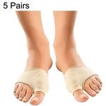 5 paar draagbare schoenen Grote teen Valgus Corrector Teen Comfortabele splitter (L)