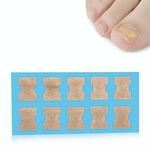 10 PCS Lijmvrije orthopedische nagelstok Teen Nail Groove Inlay Corrector (Blue Bottom)
