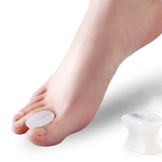 E-life Siliconen Teenspreider / Teencorrector - M - Universeel - Wit