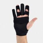 Reh4Mat Extra Accessoire voor de Dupuytren Vingerspalk - S - Universeel - Zwart - Open (met klittenband)