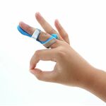 GO Medical Aluminium Frog Splint Vingerspalk - 2 - Universeel - Grijs