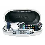 Masterlock Mobiele kluis, 4 cijfers 102x45mm wit - 5900EURDWHT 5900EURDWHT