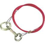 breekkabel voor oplooprem 110 cm rood