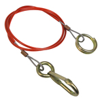 Carpoint breekkabel voor oplooprem 110 cm rood