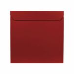 SafePost 810 wandbrievenbus staal - rood