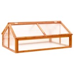 Kweekkas - Tuinkas - Foliekas - Broeikas - Kweektent - L180 x B90 x H90 cm - Groen