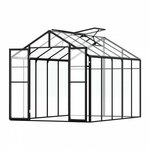 AXI Linda zandtafel / kweektafel / moestuinbak met gronddoek & broeikas Kweektafel voor tuin / balkon / terras in
