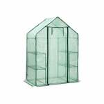 Broeikas Hobbykas met 3 planken 69x49x125 cm 401862