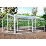 Kinzo Garden Broeikas/ Kweekkas - Staal/ PVC - 2 Verdiepingen - 45 x 50 x 80 cm - Groen/ Transparant