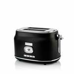 Westinghouse Retro Broodrooster - 2 Sleuven Broodrooster - Zwart